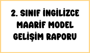 İlkokul İngilizce